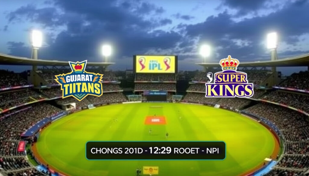 Gujarat Titans vs Chennai Super Kings Match Scorecard IPL 2026